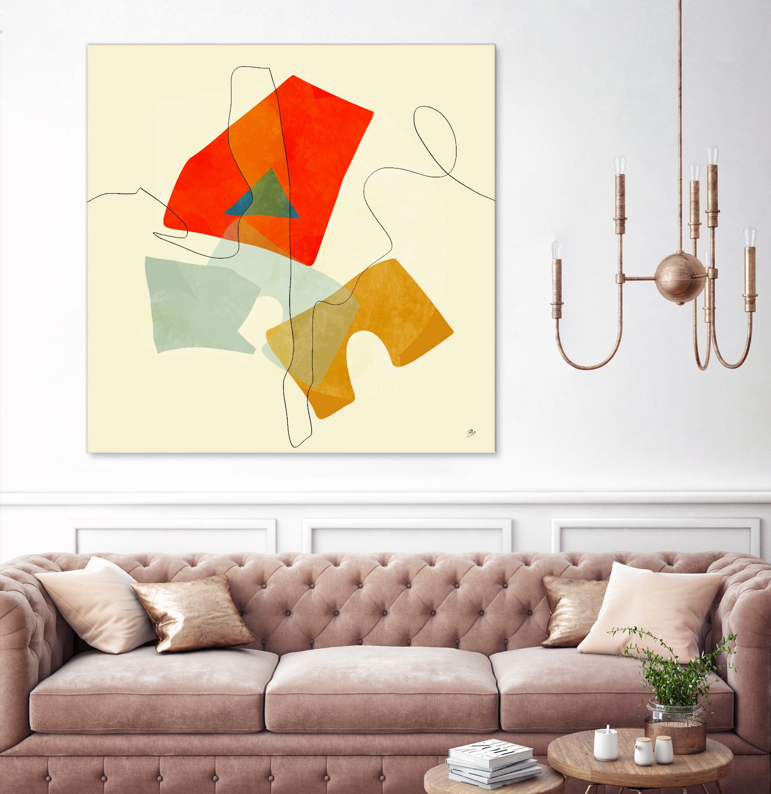 mid century geometric by Ana Rut Bre on GIANT ART