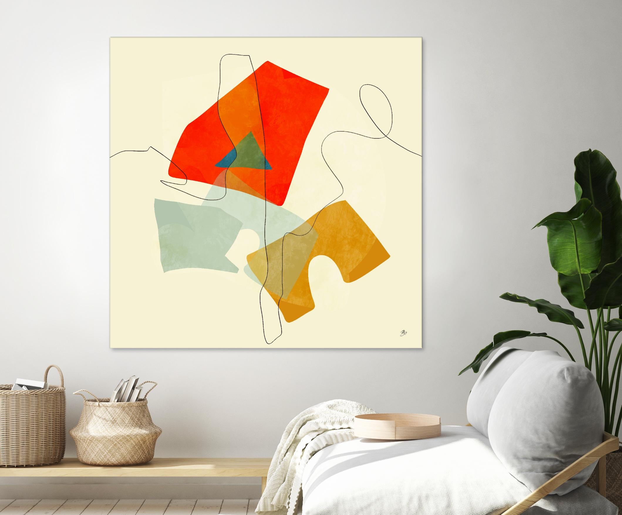 mid century geometric by Ana Rut Bre on GIANT ART