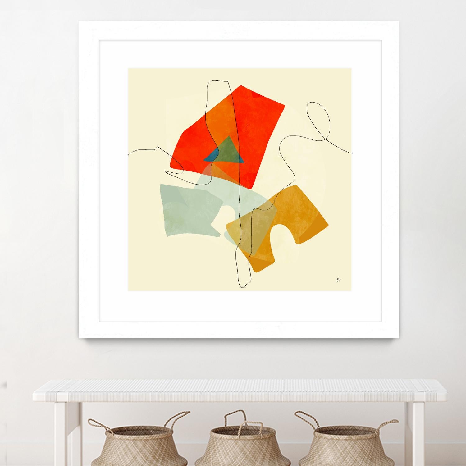 mid century geometric by Ana Rut Bre on GIANT ART