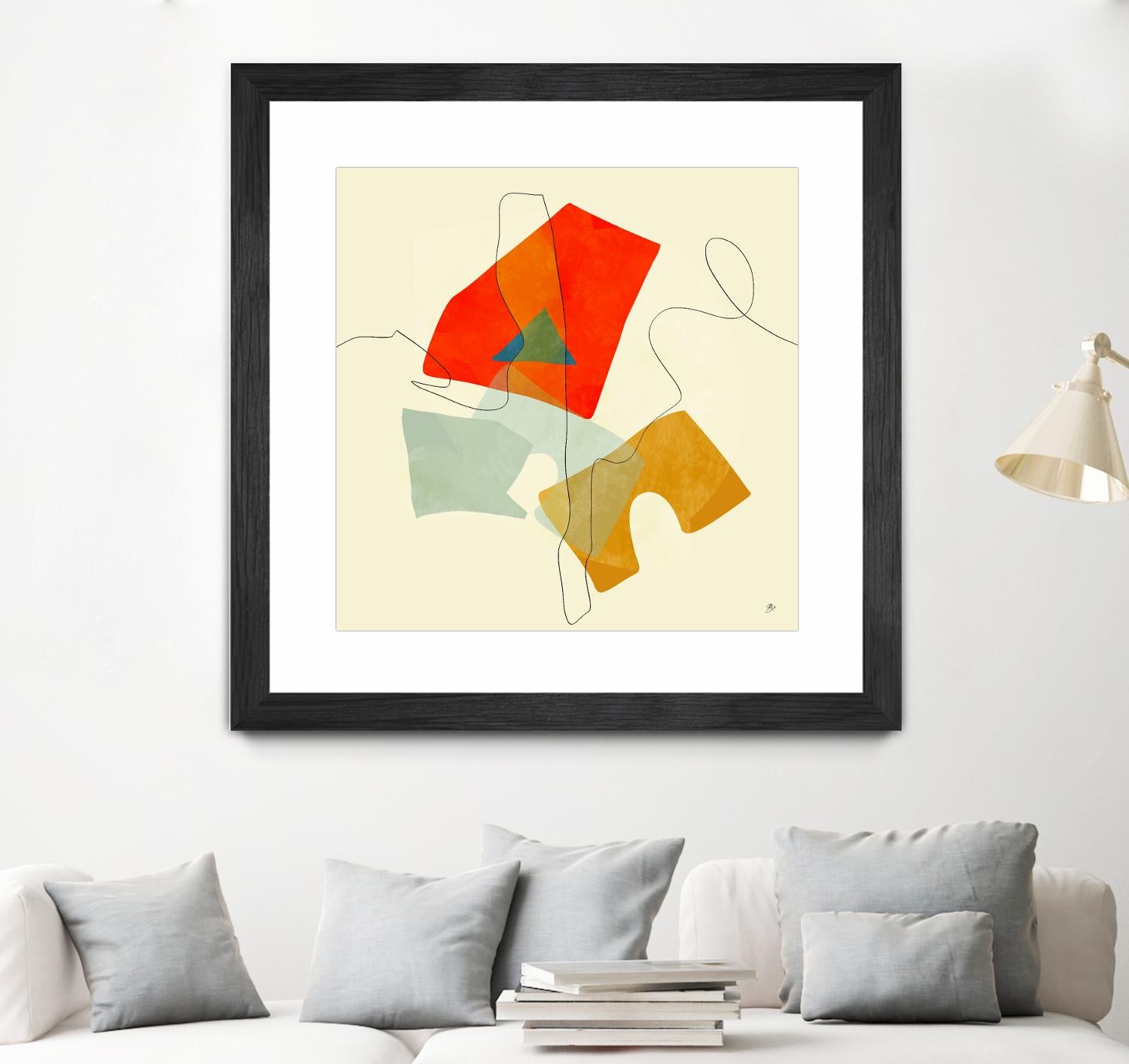 mid century geometric by Ana Rut Bre on GIANT ART