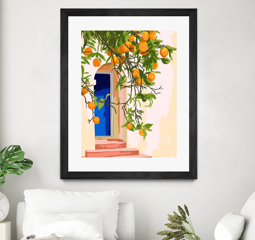 Wherever you go, go with all your heart by 83 Oranges on GIANT ART - orange digital