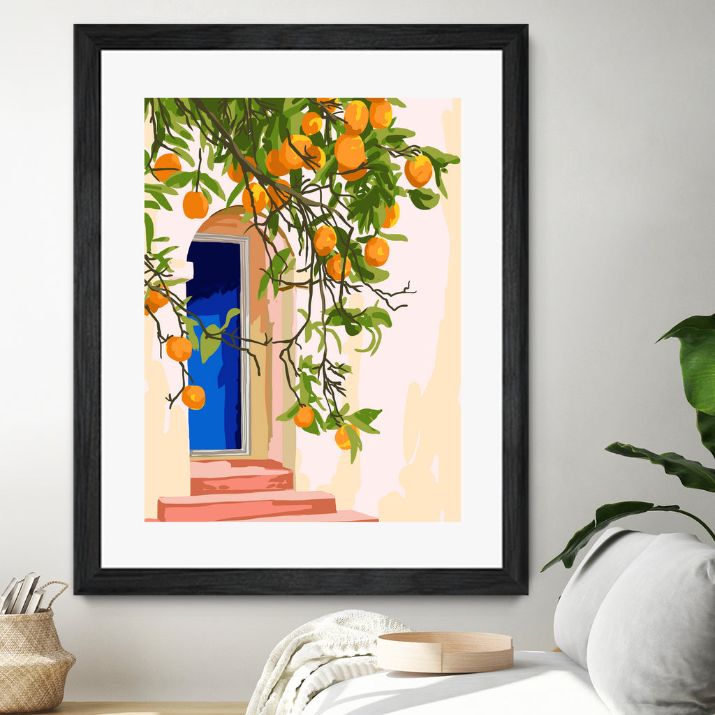 Wherever you go, go with all your heart by 83 Oranges on GIANT ART - orange digital