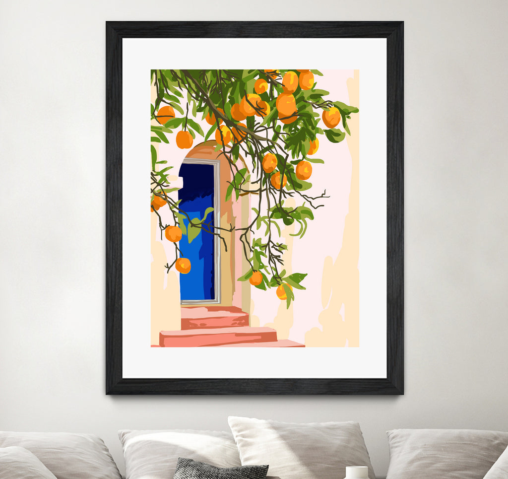 Wherever you go, go with all your heart by 83 Oranges on GIANT ART - orange digital