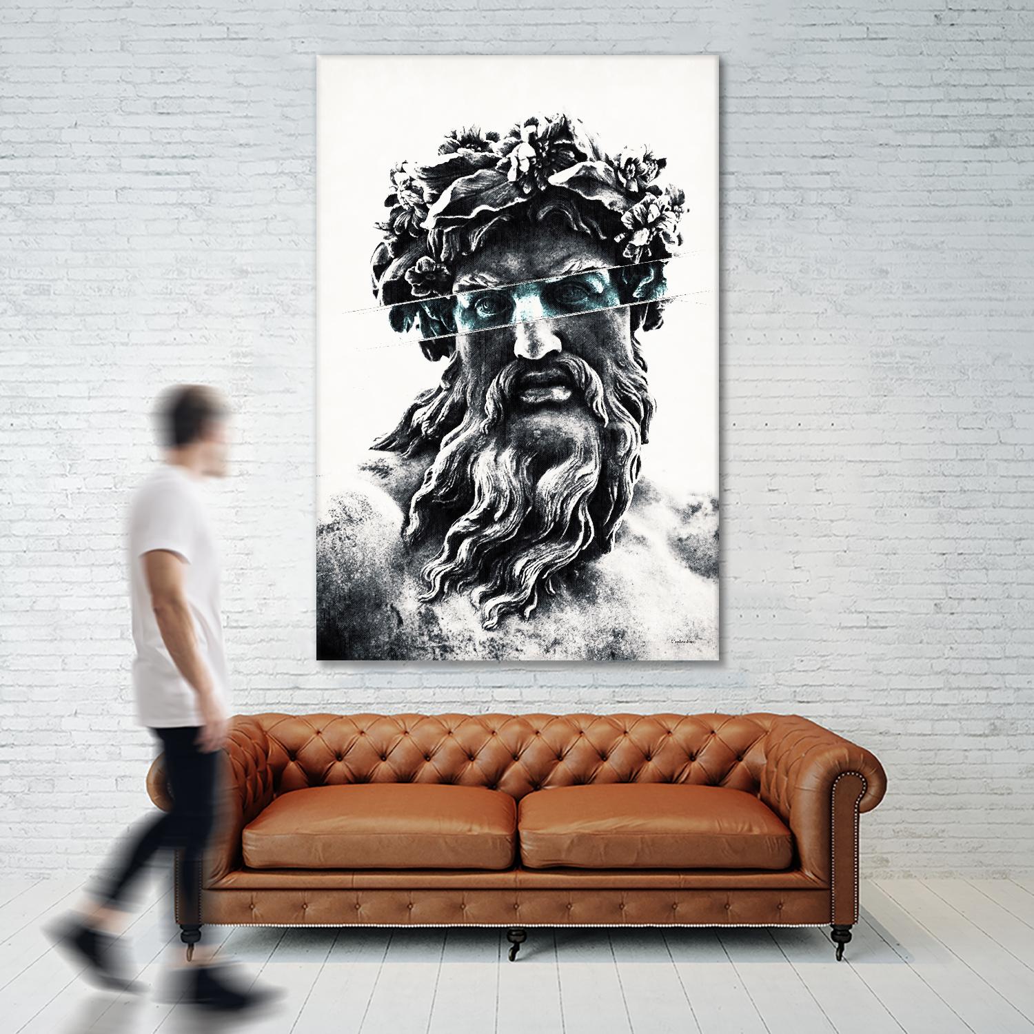 Zeus the king of gods by Underdott on GIANT ART