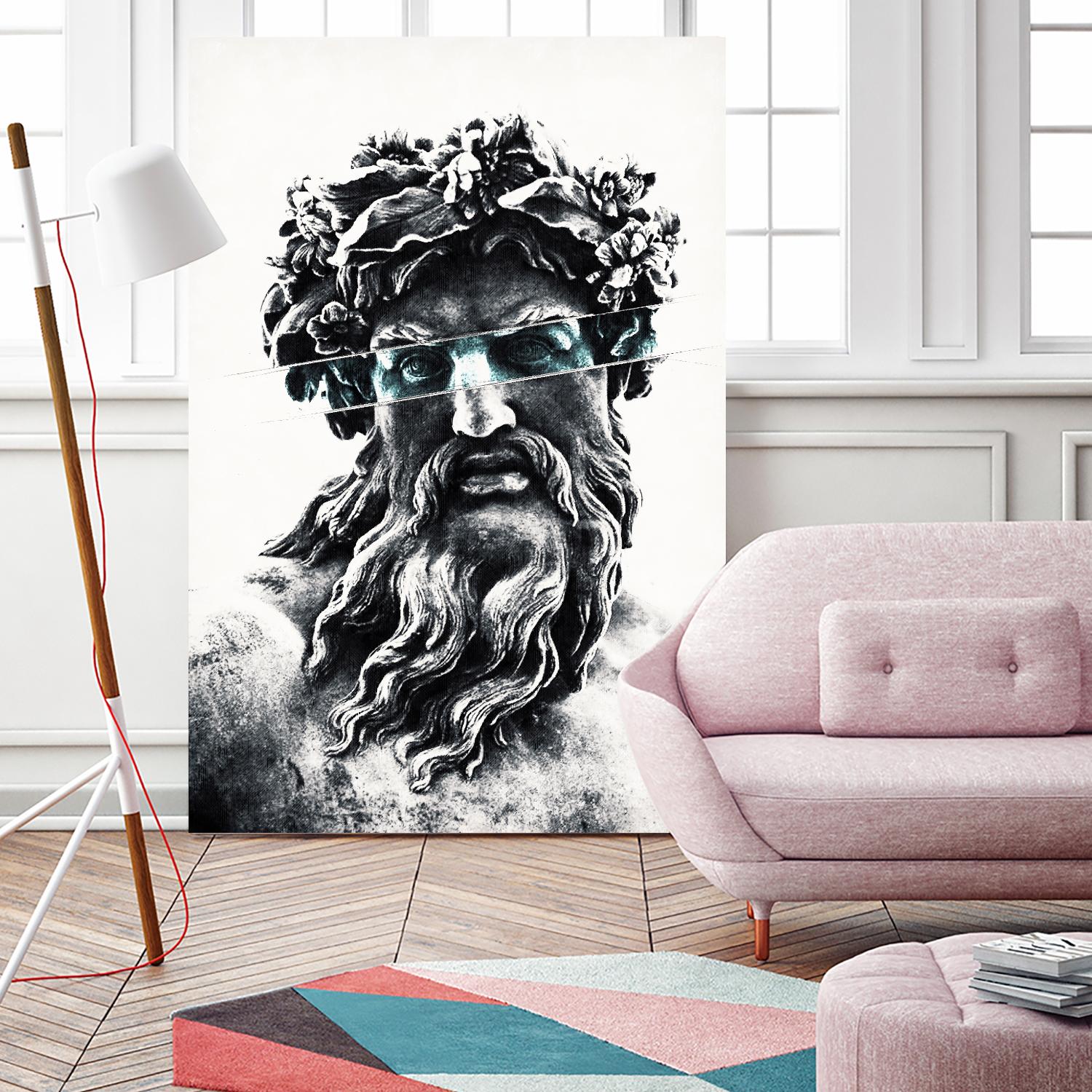 Zeus the king of gods by Underdott on GIANT ART