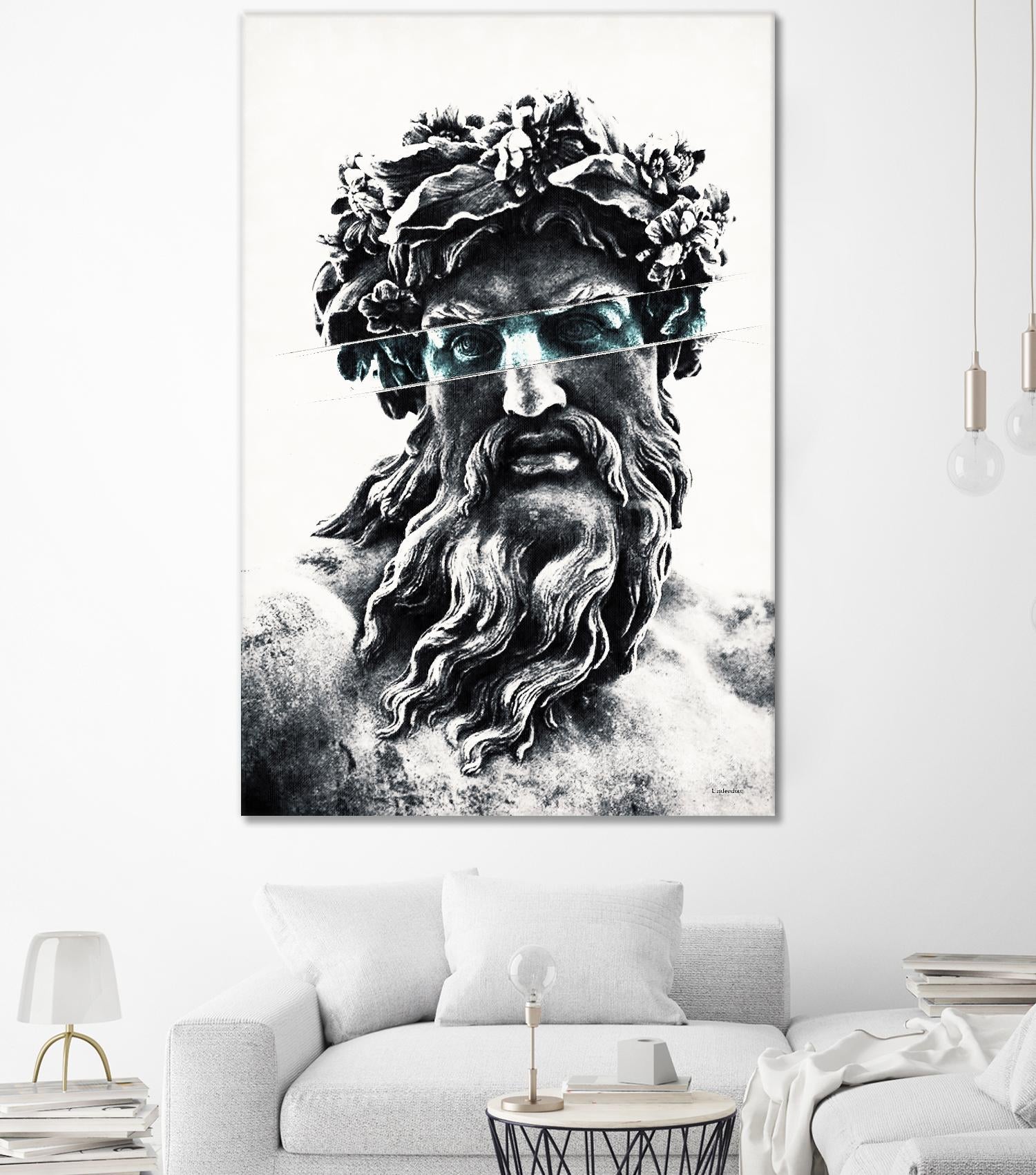 Zeus the king of gods by Underdott on GIANT ART