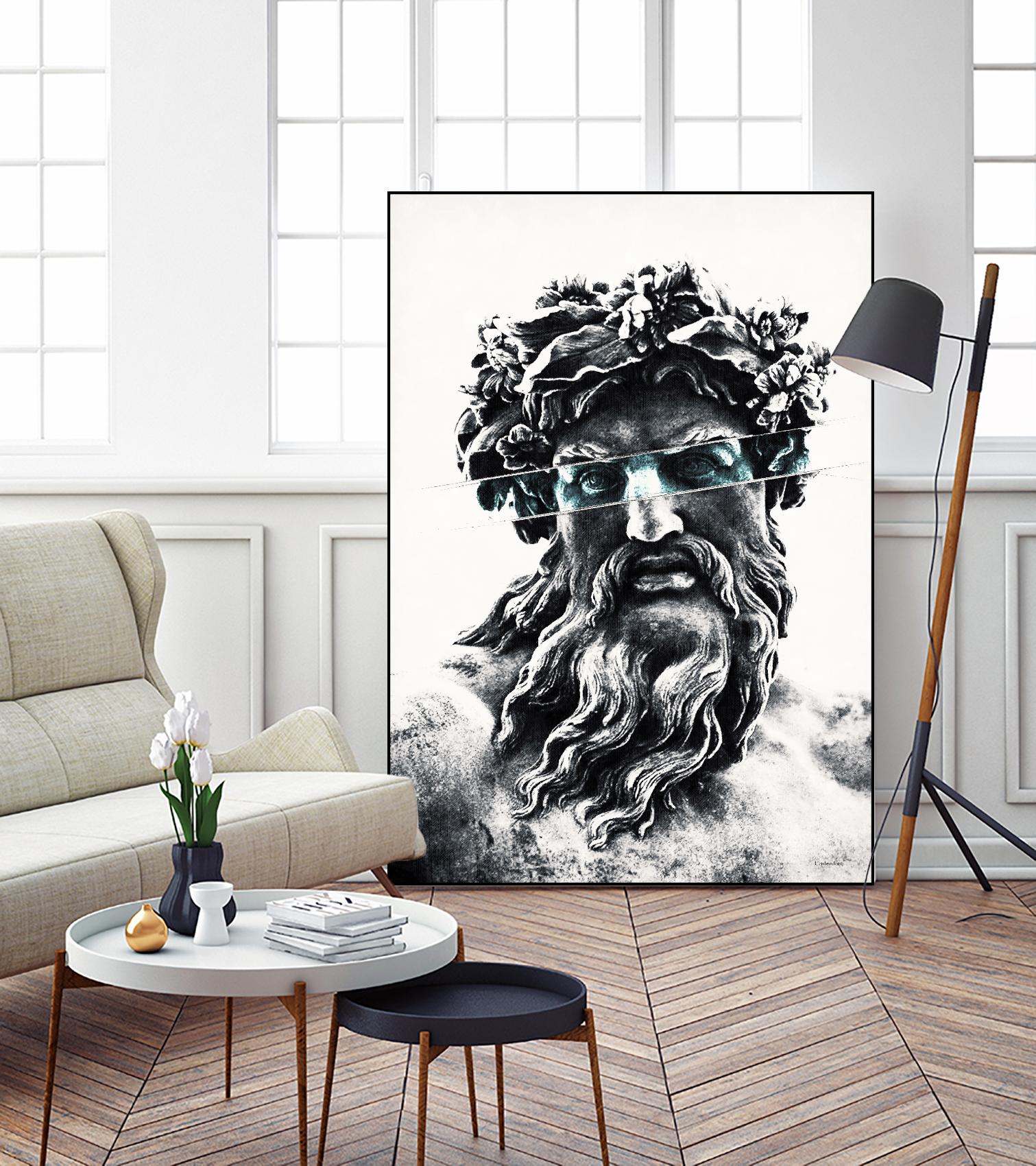 Zeus the king of gods by Underdott on GIANT ART