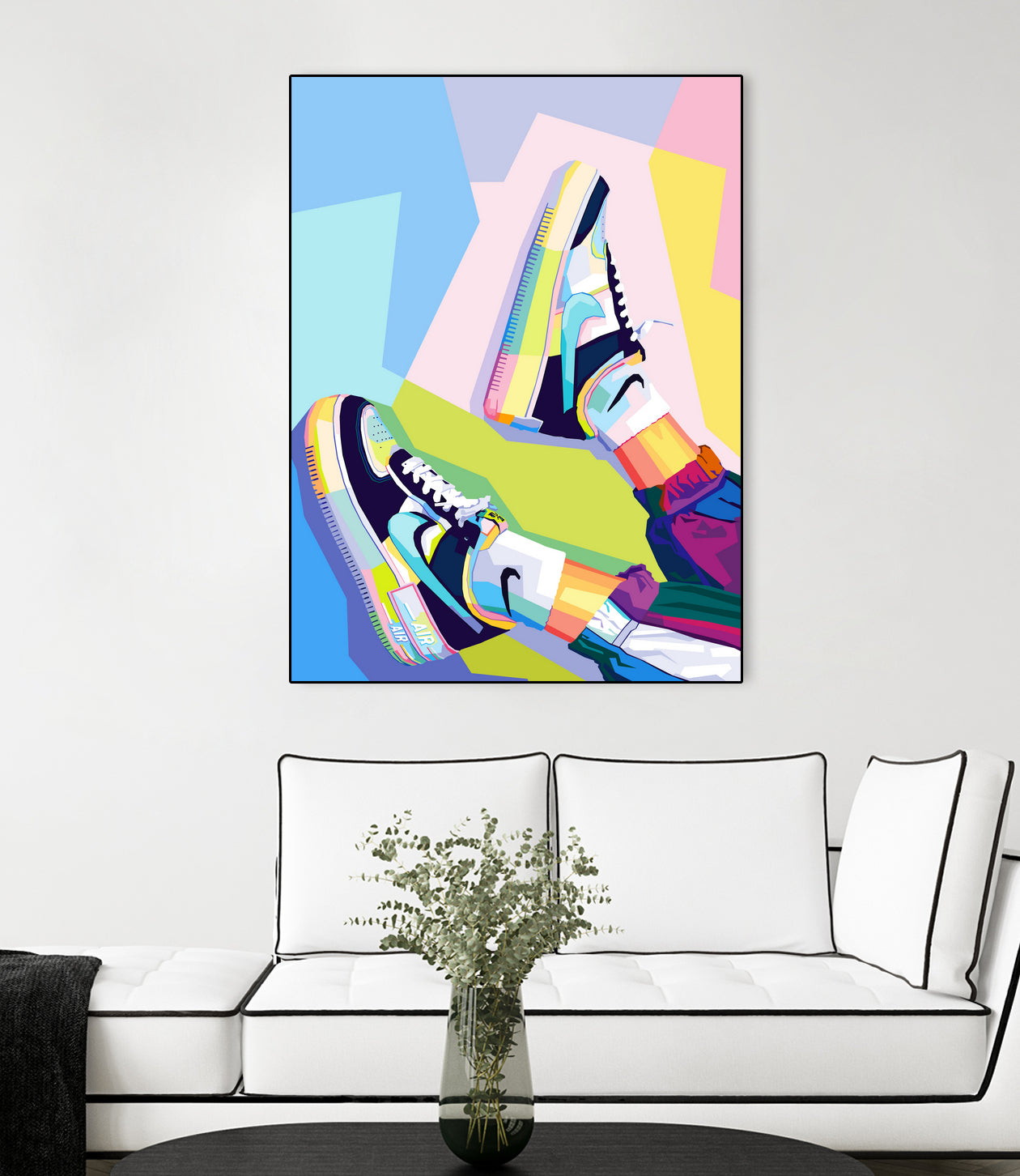 Nike Air Force 1s Pop Art by Noval Purnama on GIANT ART