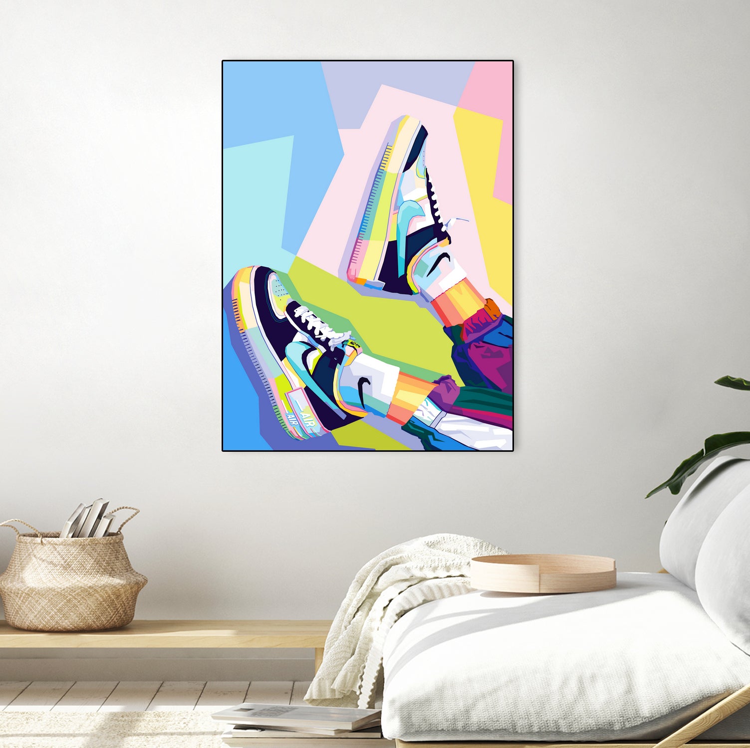 Nike Air Force 1s Pop Art by Noval Purnama on GIANT ART