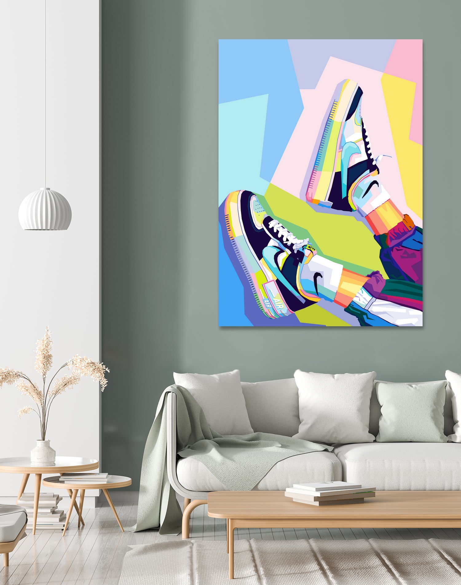Nike Air Force 1s Pop Art by Noval Purnama on GIANT ART