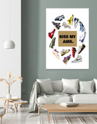 All Jordan - Kiss My Airs by Yanuar Ahmat on GIANT ART