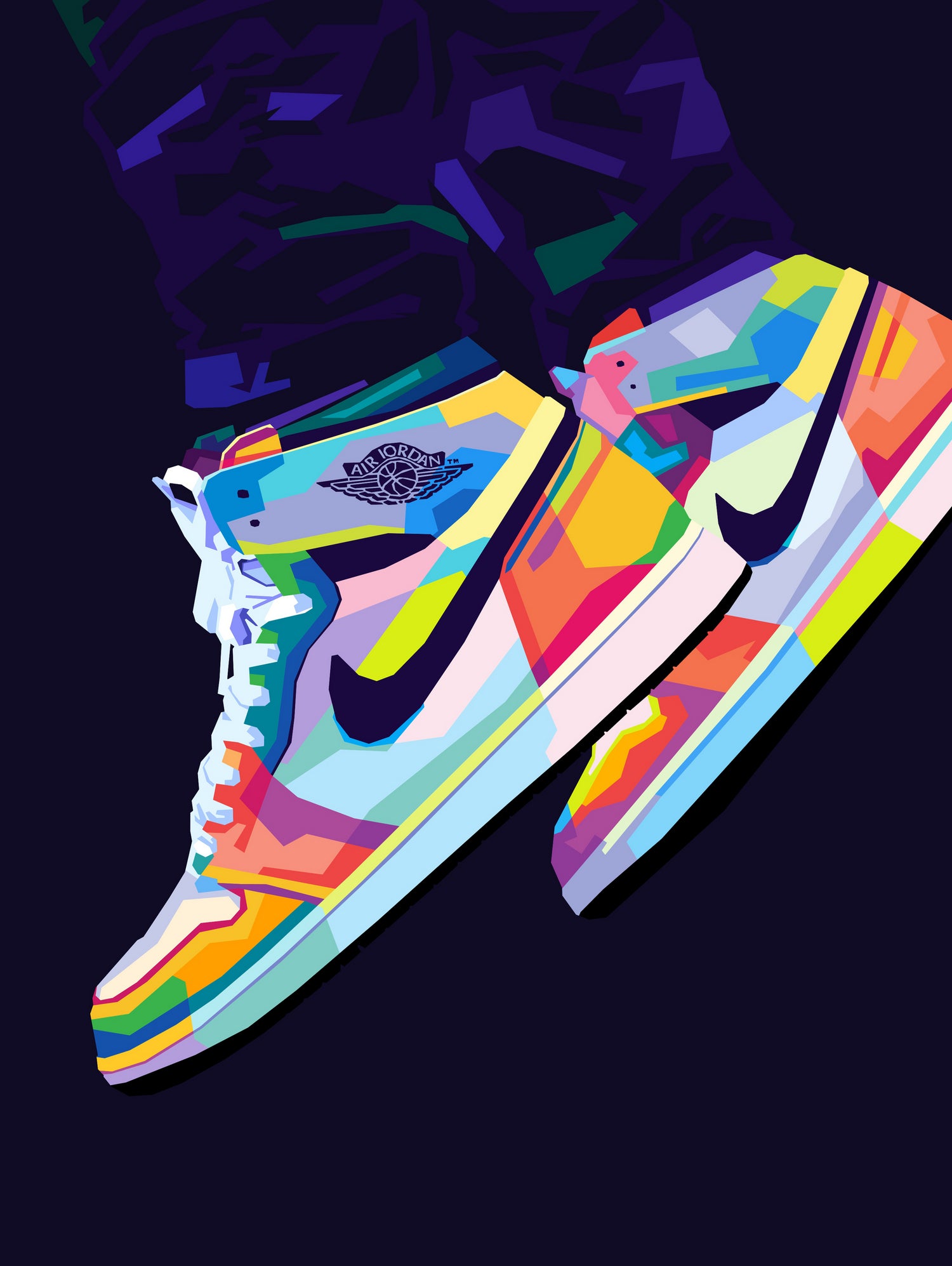 Nike Air Jordan 1 Retro High Rookie of the Year - Art Print by