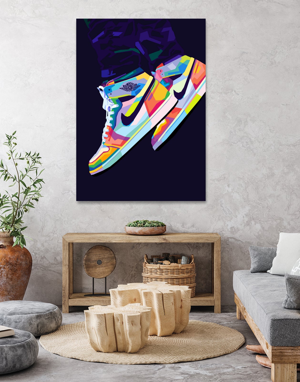 Nike Air Jordan 1 Retro High Rookie of the Year - Art Print by