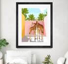 Giraffe Villa by 83 oranges on GIANT ART - multi digital giraffe