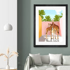 Giraffe Villa by 83 oranges on GIANT ART - multi digital giraffe