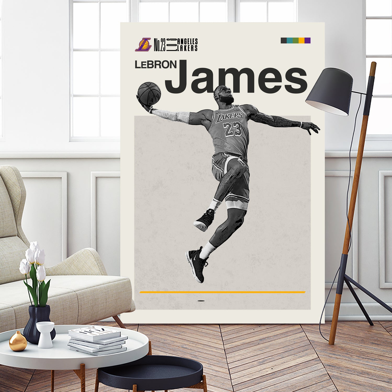 Lebron Classic by E. Qui on GIANT ART