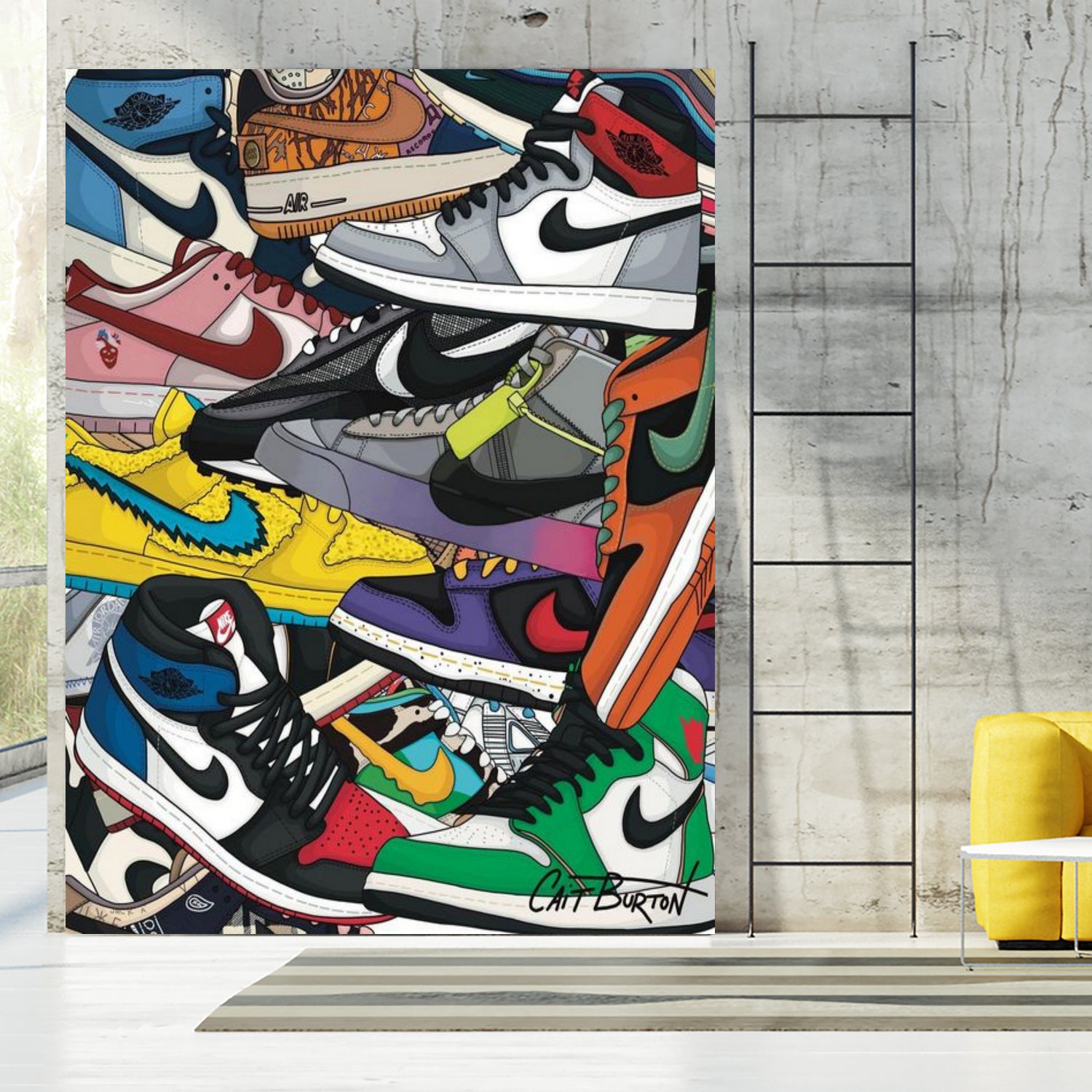 air jordan by AJS on GIANT ART