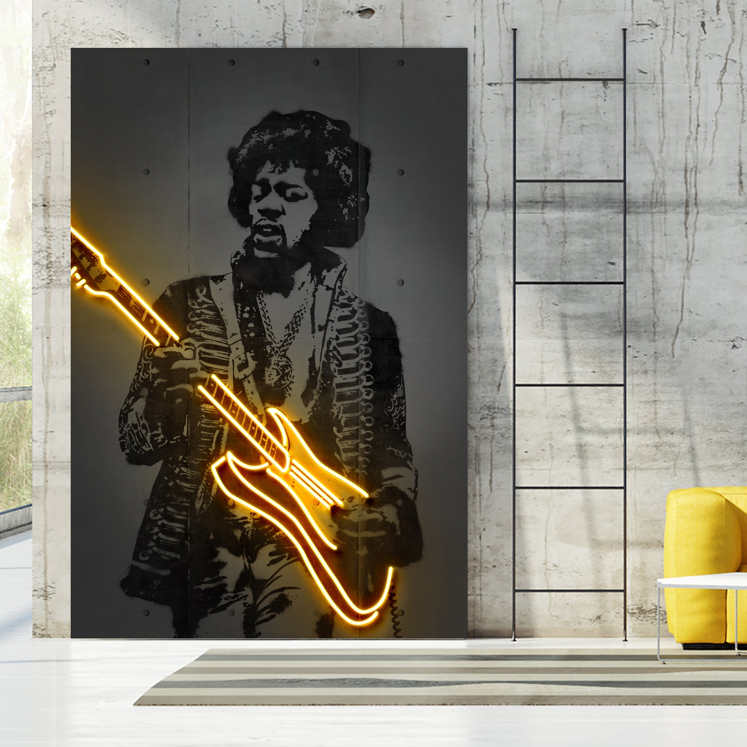 Jimi by Octavian Mielu on GIANT ART