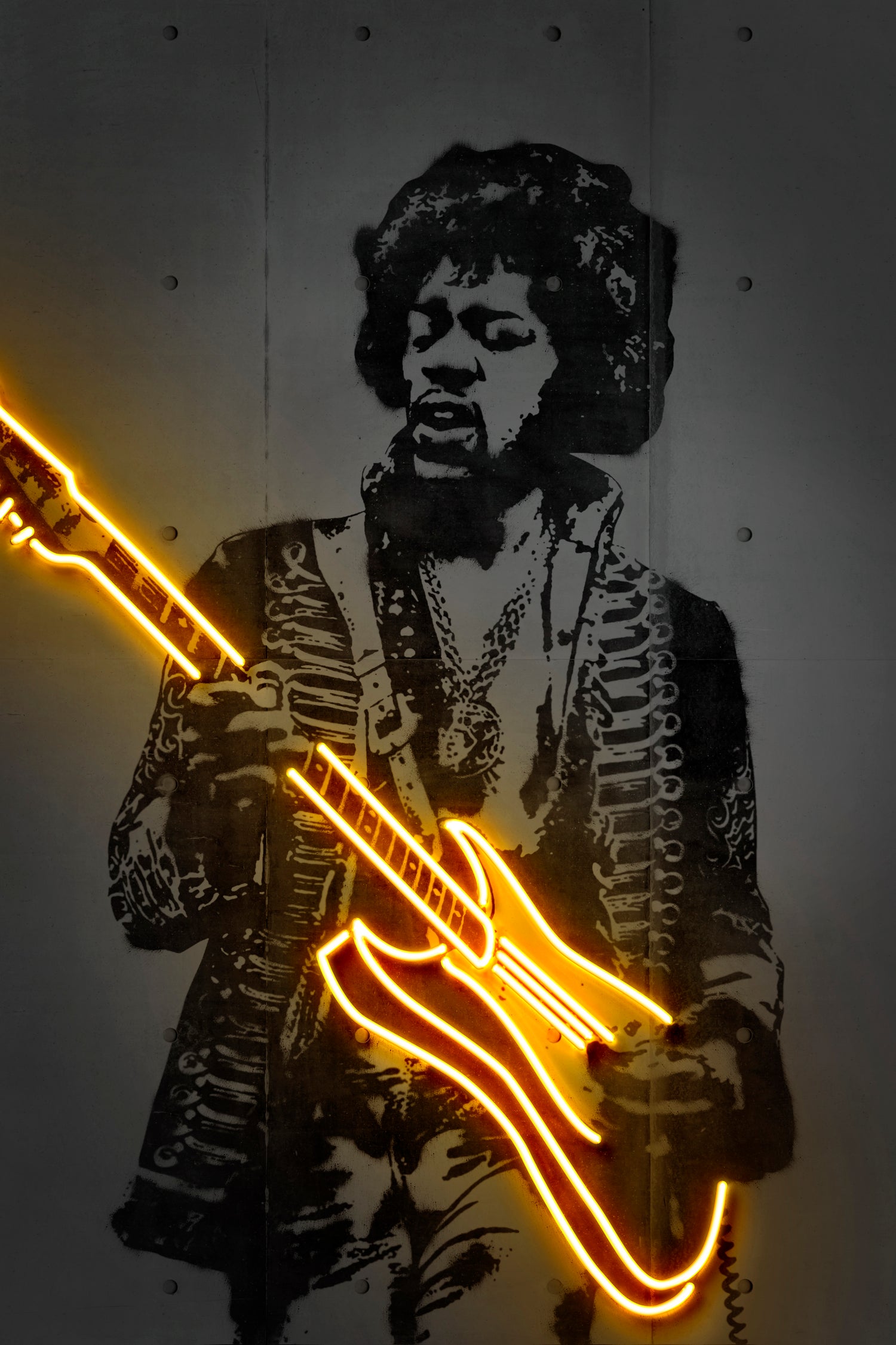 Jimi by Octavian Mielu on GIANT ART