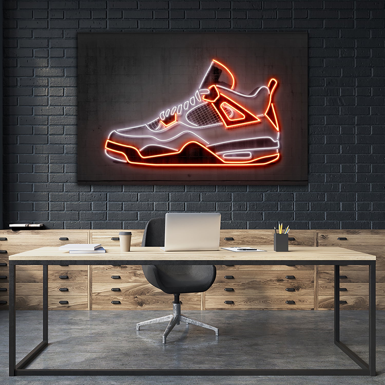 Jordan 4 by Octavian Mielu on GIANT ART