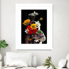 Astronaut with Flowers by Edson Ramos on GIANT ART