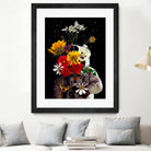 Astronaut with Flowers by Edson Ramos on GIANT ART