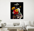 Astronaut with Flowers by Edson Ramos on GIANT ART