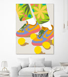 Easy Peasy Lemon Squeezy by 83 oranges on GIANT ART - orange digital rollerskates