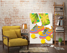Easy Peasy Lemon Squeezy by 83 oranges on GIANT ART - orange digital rollerskates