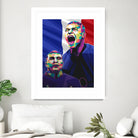 Kylian Mbappe pop art by Asran Vector on GIANT ART