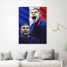 Kylian Mbappe pop art by Asran Vector on GIANT ART