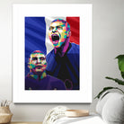 Kylian Mbappe pop art by Asran Vector on GIANT ART