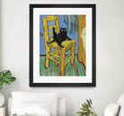 Cat on a Chair by Edson Ramos on GIANT ART