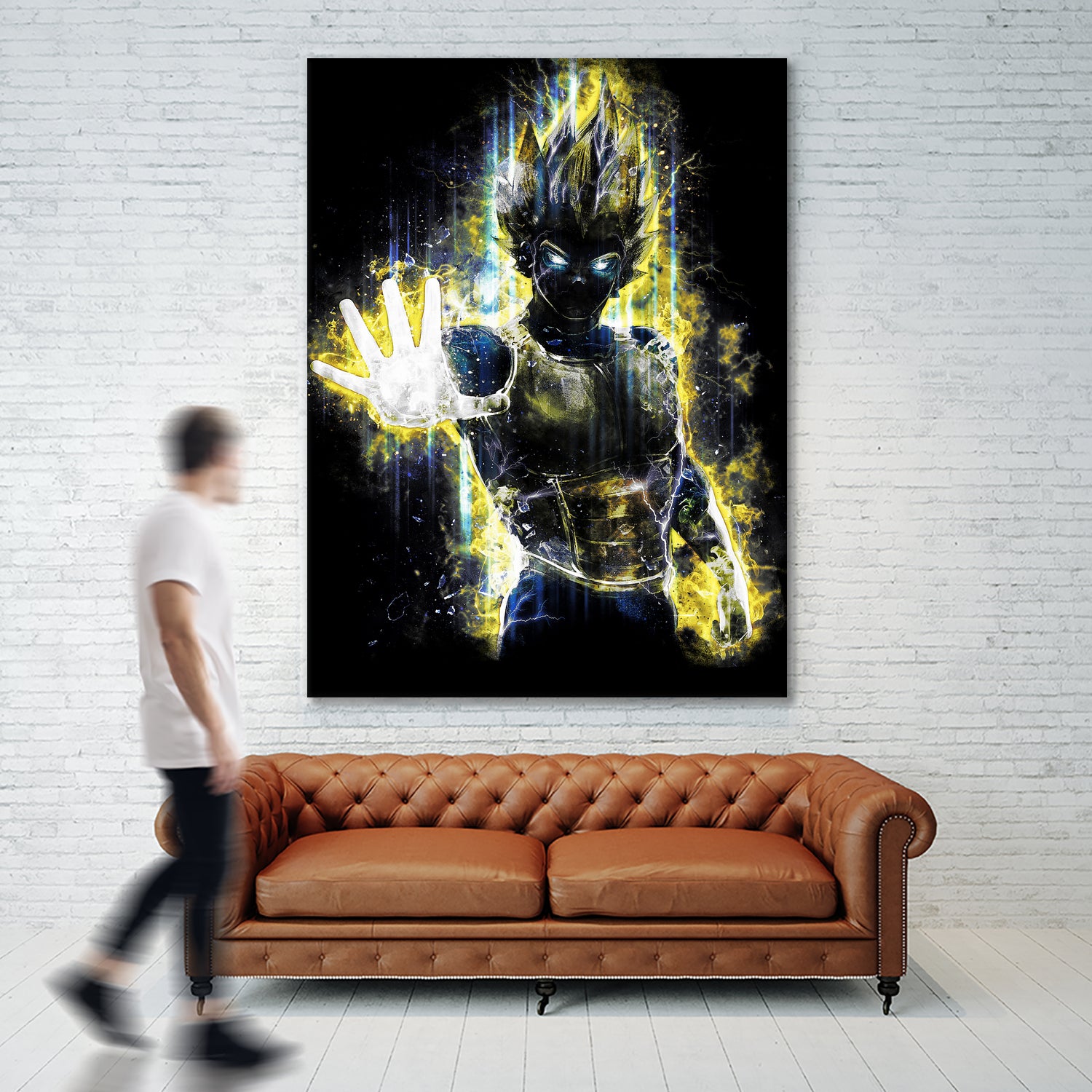 Prince of Fighters by Barrett Biggers on GIANT ART - black digital painting