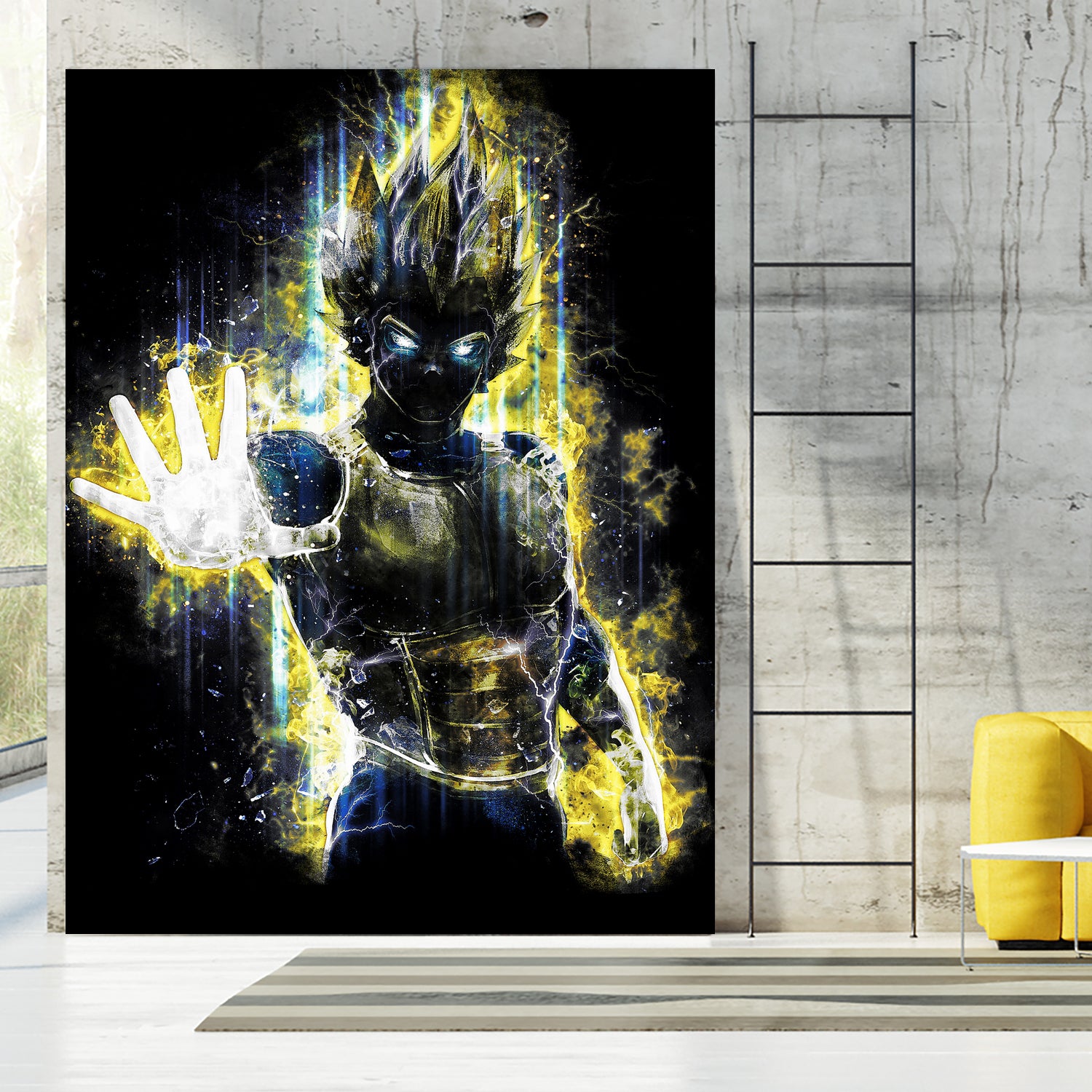 Prince of Fighters by Barrett Biggers on GIANT ART - black digital painting