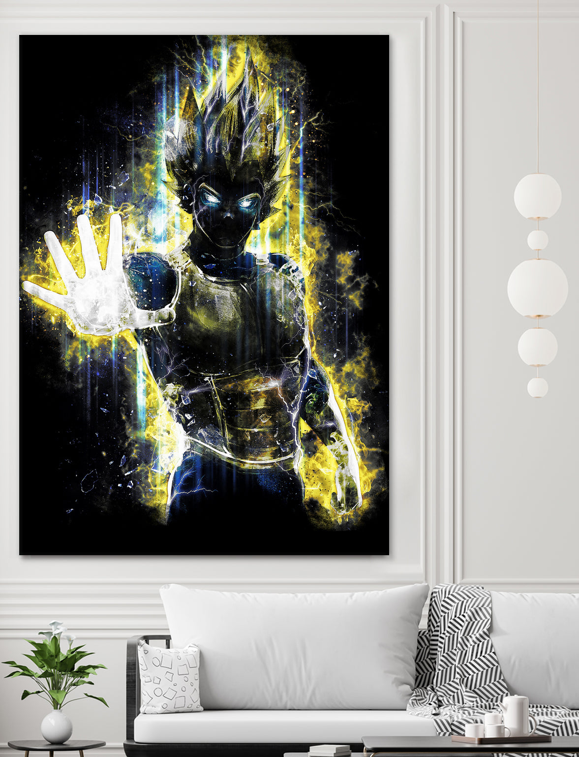 Prince of Fighters by Barrett Biggers on GIANT ART - black digital painting