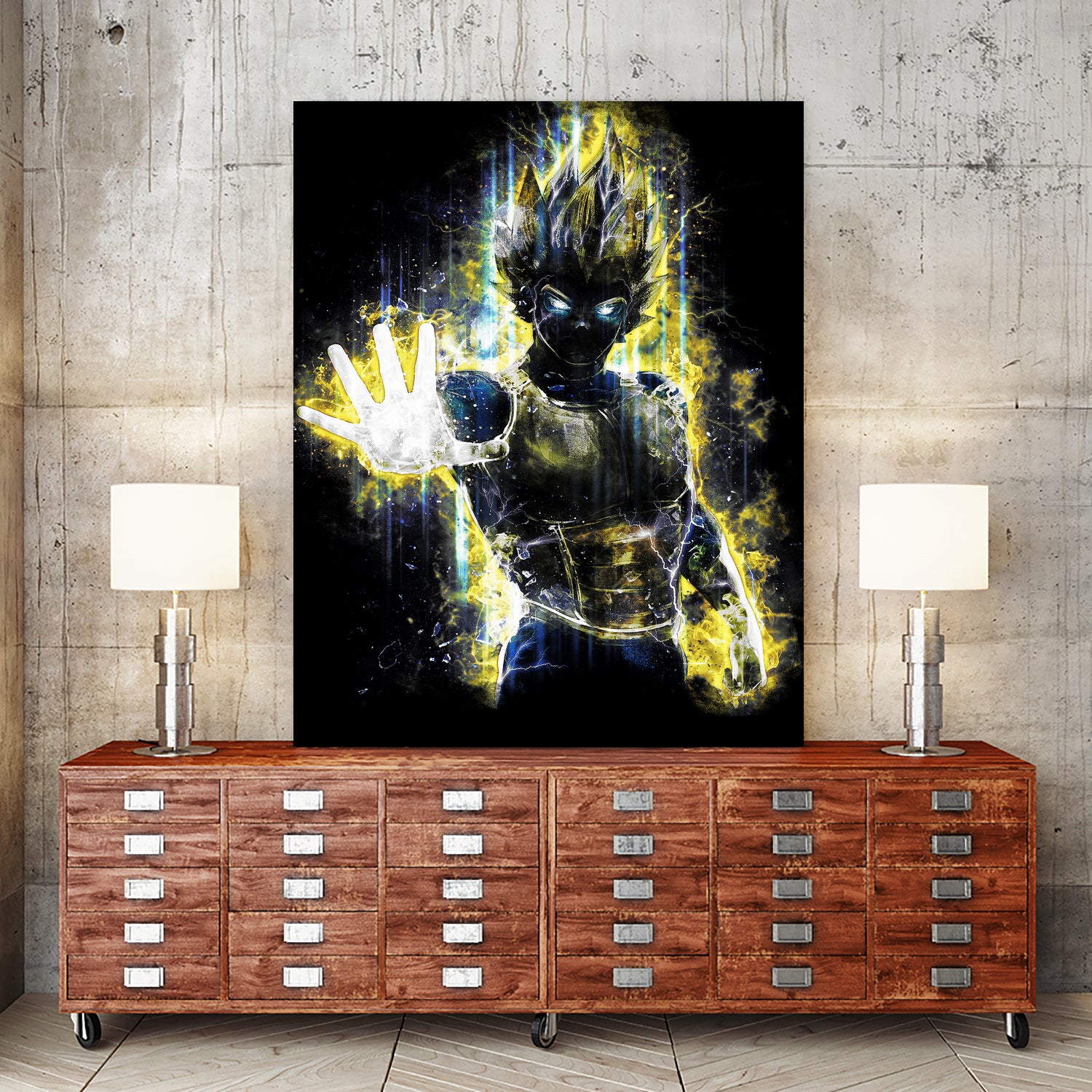 Prince of Fighters by Barrett Biggers on GIANT ART - black digital painting