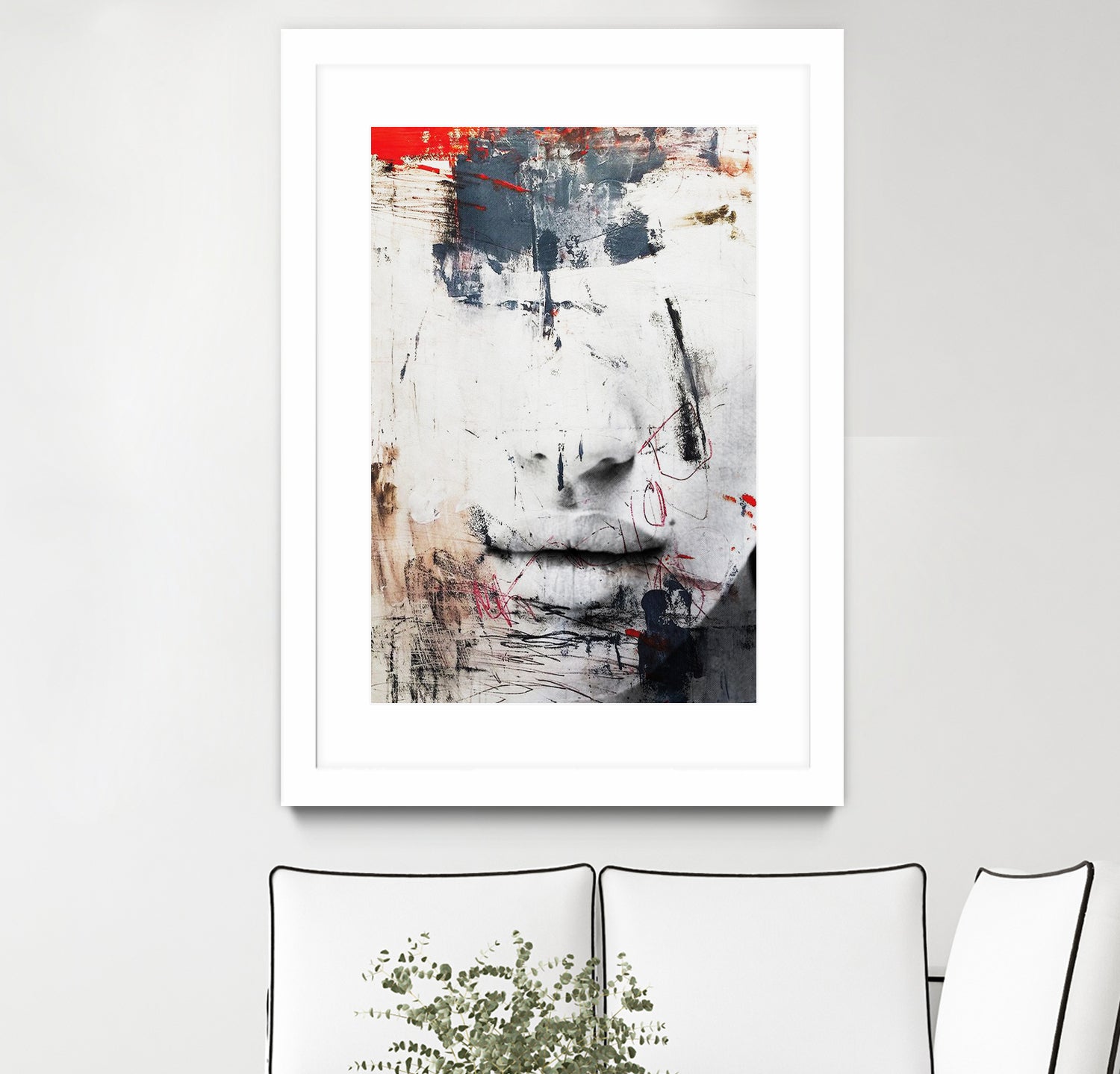 Abstract beauty by Menelaos Trompoukis on GIANT ART - white digital painting