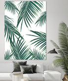 Green Palm Leaves Dream #2 #tropical #decor #art by Anita & Bella Jantz on GIANT ART - green photo illustration