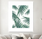 Green Palm Leaves Dream #2 #tropical #decor #art by Anita & Bella Jantz on GIANT ART - green photo illustration