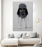 Darth Vader Melting by Urbano Rodriguez on GIANT ART - black 3d art