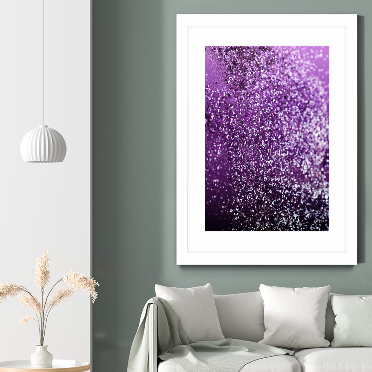 Purple Glitter #1 #decor #art by Anita & Bella Jantz on GIANT ART - fuchsia photo manipulation