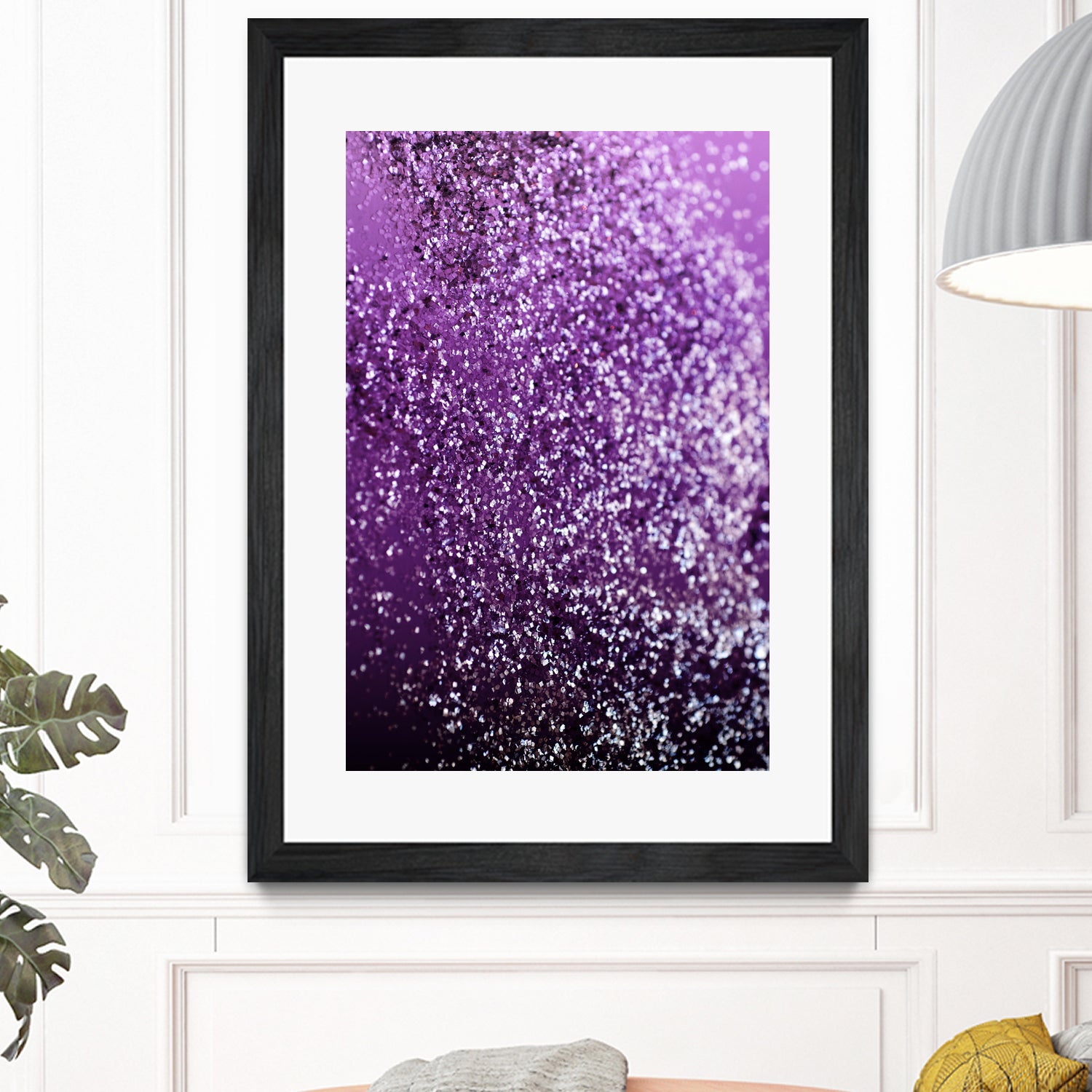 Purple Glitter #1 #decor #art by Anita & Bella Jantz on GIANT ART - fuchsia photo manipulation