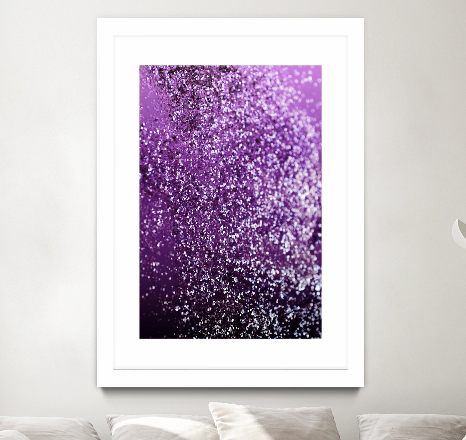 Purple Glitter #1 #decor #art by Anita & Bella Jantz on GIANT ART - fuchsia photo manipulation