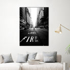 Lane fire by Dmitry Belov on GIANT ART - black photo manipulation