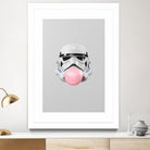 Stormtrooper Bubblegum by Urbano Rodriguez on GIANT ART - white 3d art