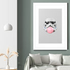 Stormtrooper Bubblegum by Urbano Rodriguez on GIANT ART - white 3d art