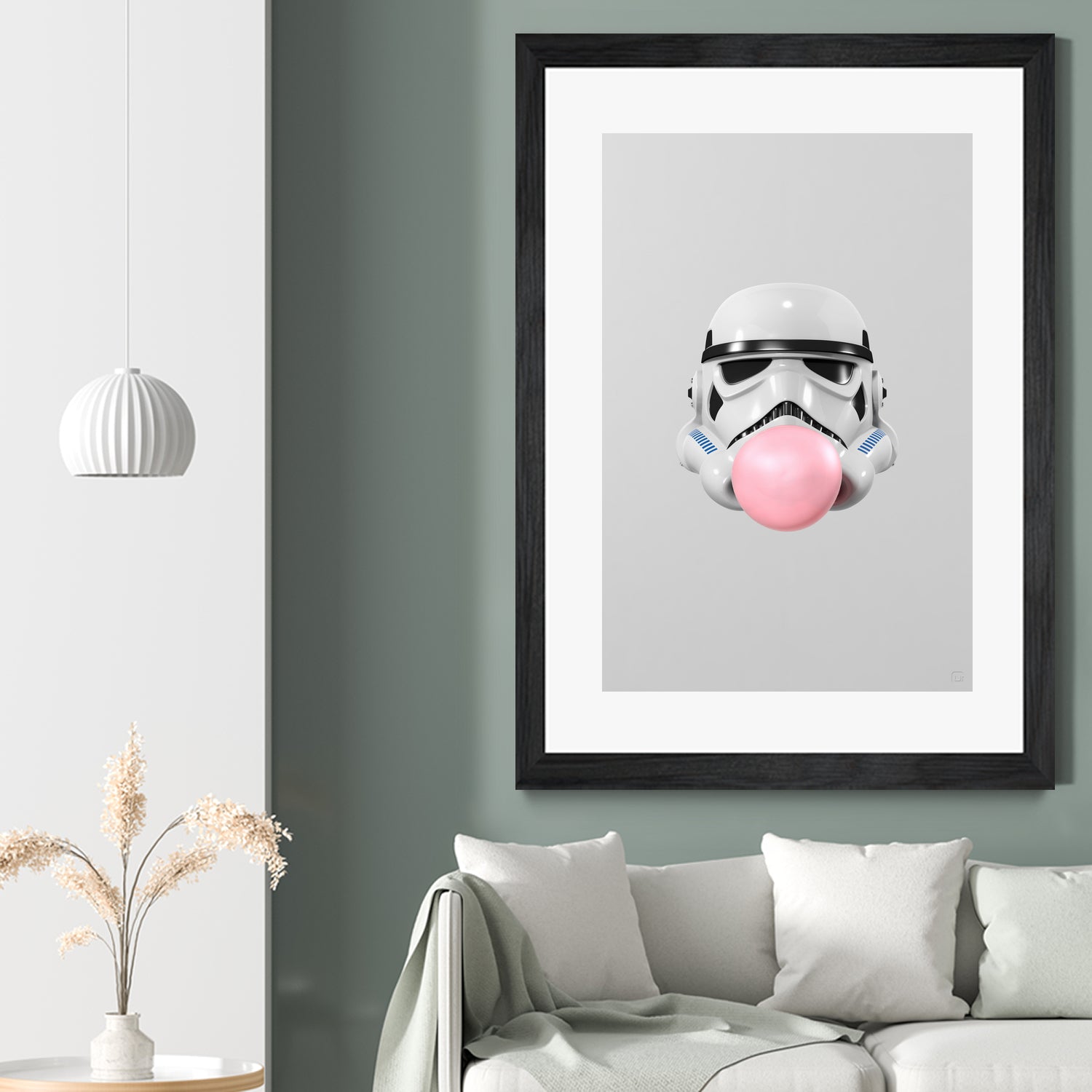 Stormtrooper Bubblegum by Urbano Rodriguez on GIANT ART - white 3d art