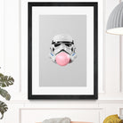 Stormtrooper Bubblegum by Urbano Rodriguez on GIANT ART - white 3d art