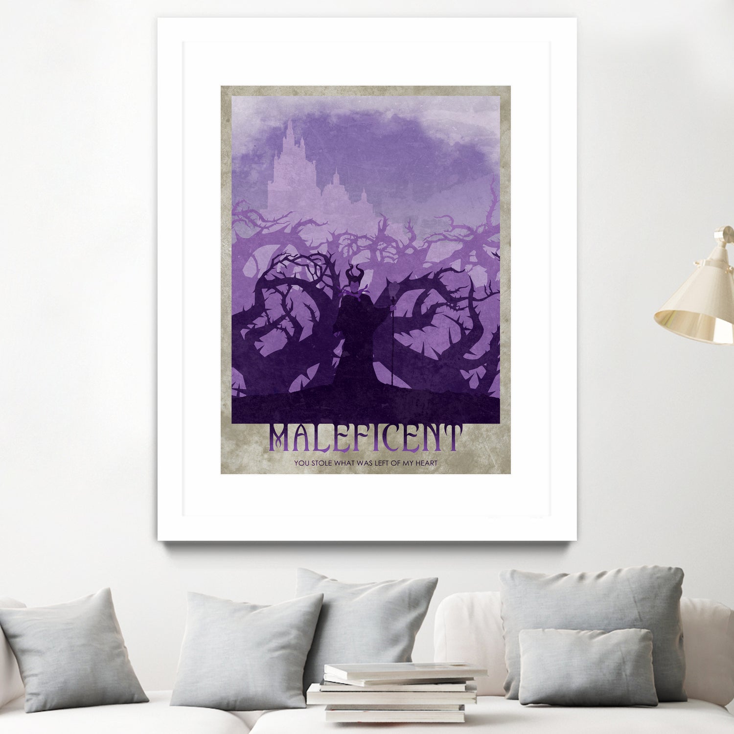 Maleficent by Ryan Ripley on GIANT ART - fuchsia digital drawing